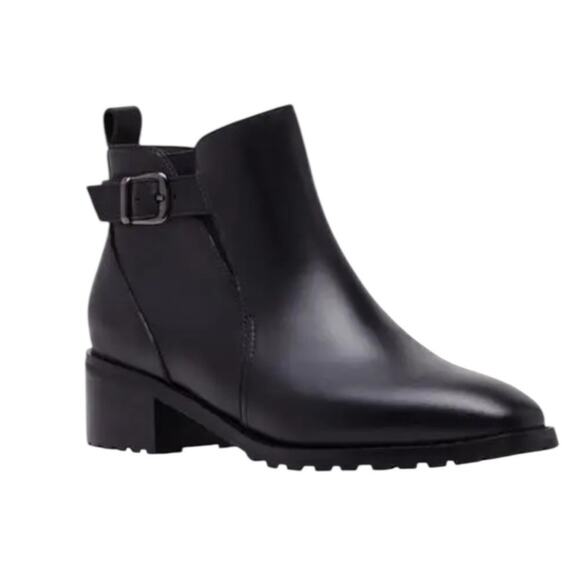 NWOT Blondo Sullivan Waterproof Black Booties - Sz 8M - Picture 4 of 10